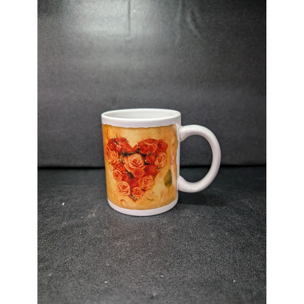 Thirstystone Resources "From The Heart" 2001 Coffee Mug Tea Cup, Ceramic Cup